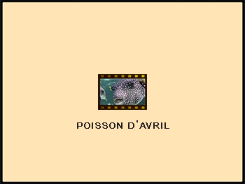 poisson d'avril